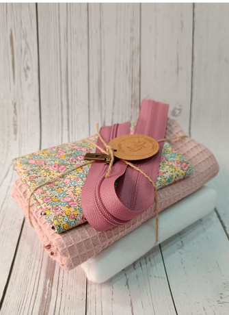 Kit Taller Neceser Limpieza Facial - Waffle rosa palo