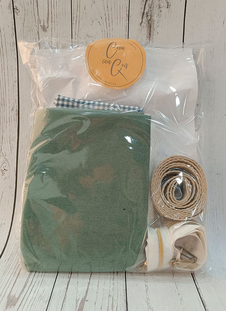 Kit Taller Kit Riñonera más monedero - Verde