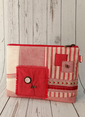 Kit Taller Neceser Romántico - Rojo