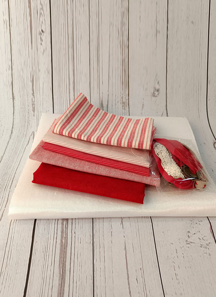 Kit Taller Neceser Romántico - Rojo